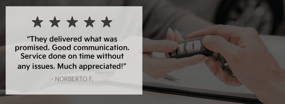"They delivered what was promised. Good communication. Service done on time without any issues. Much appreciated!"