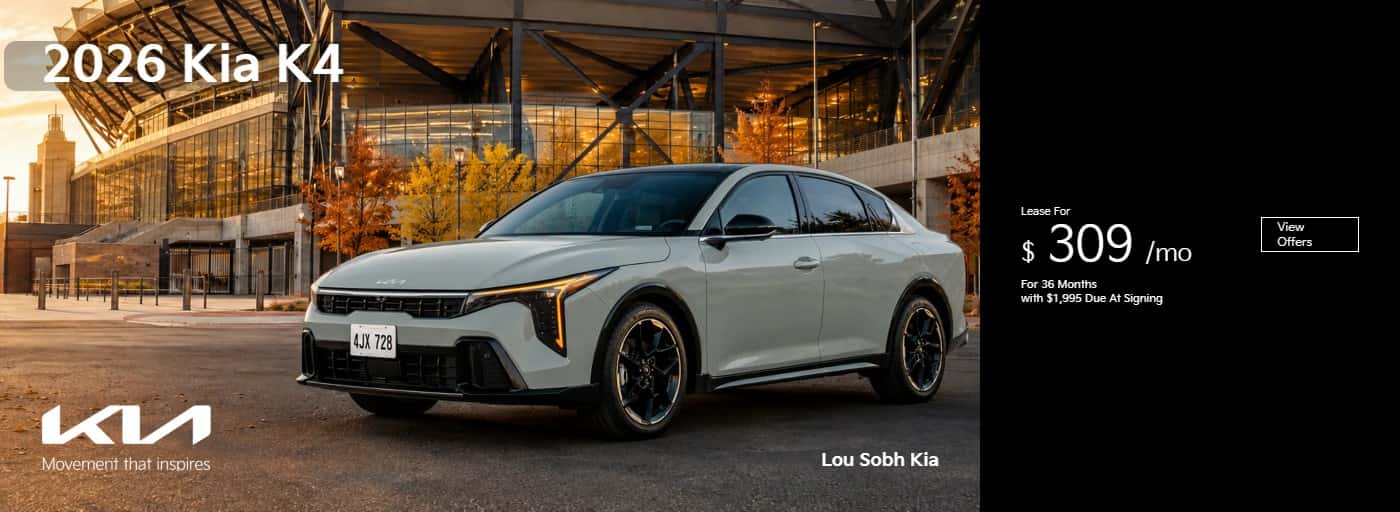 2026 Kia K4 Lease