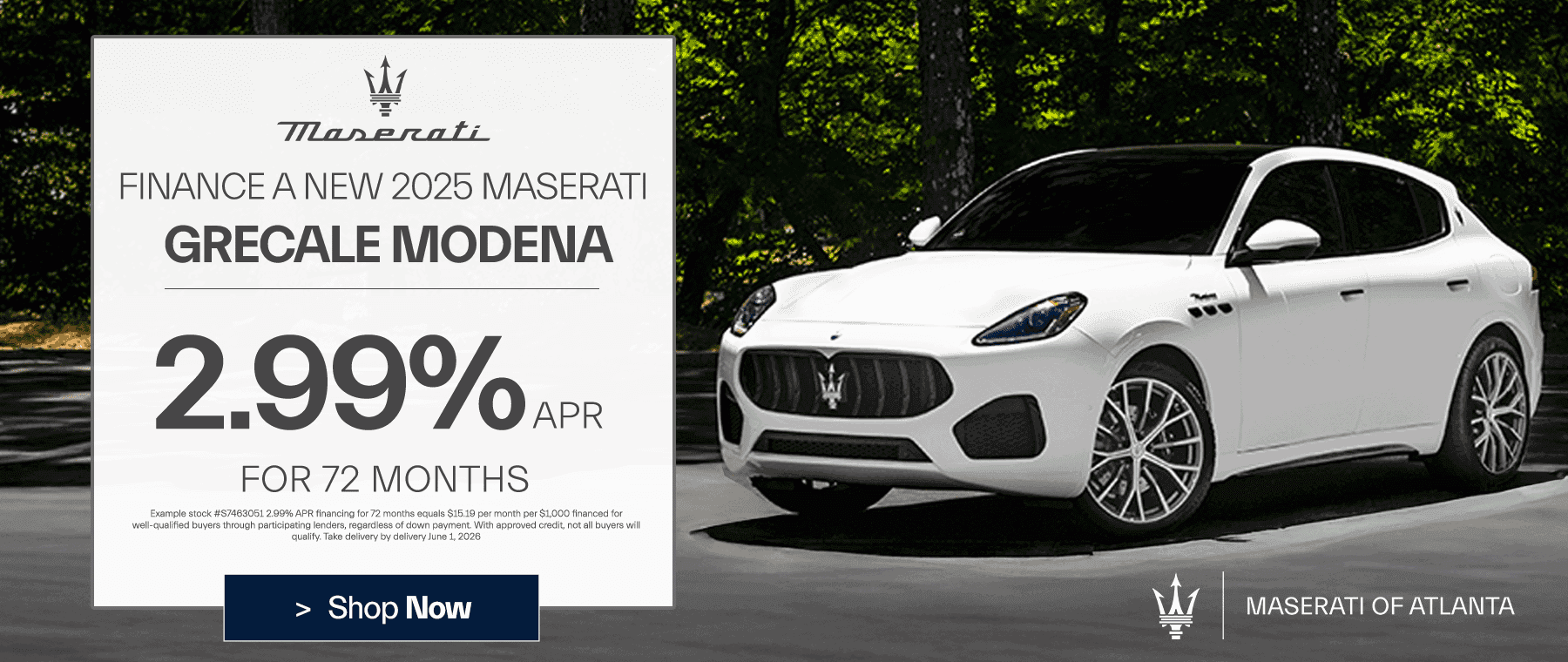 Maserati Atlanta Specials
