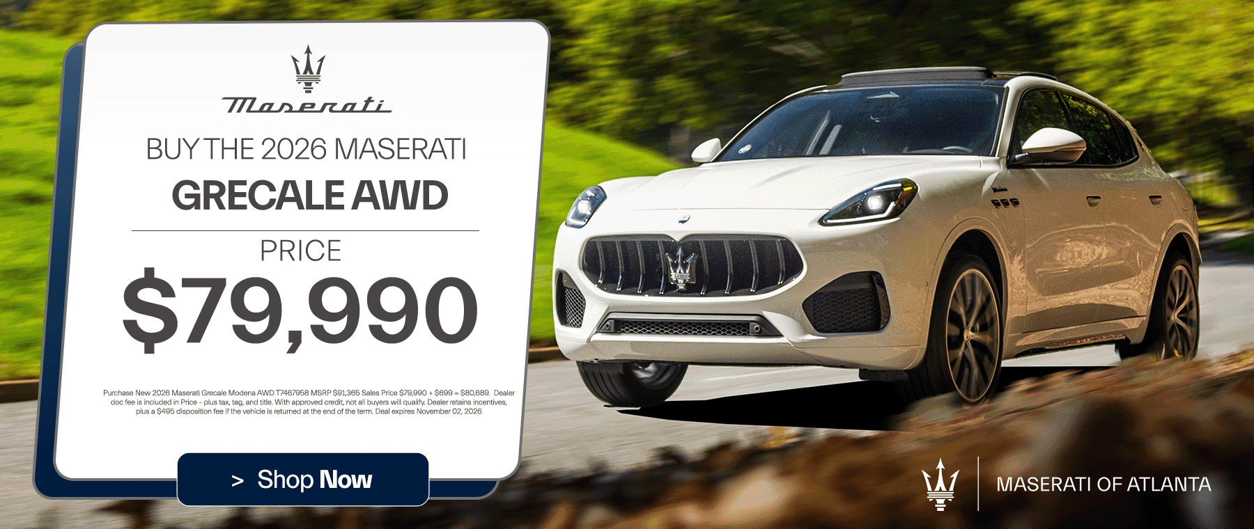 Maserati Atlanta Specials