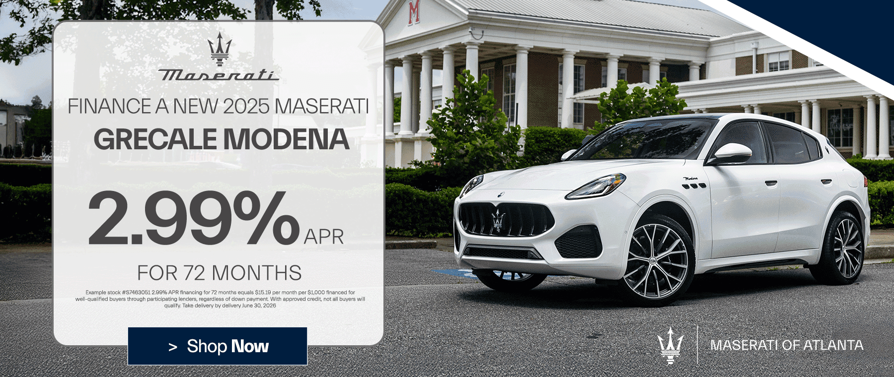 Maserati Atlanta Specials