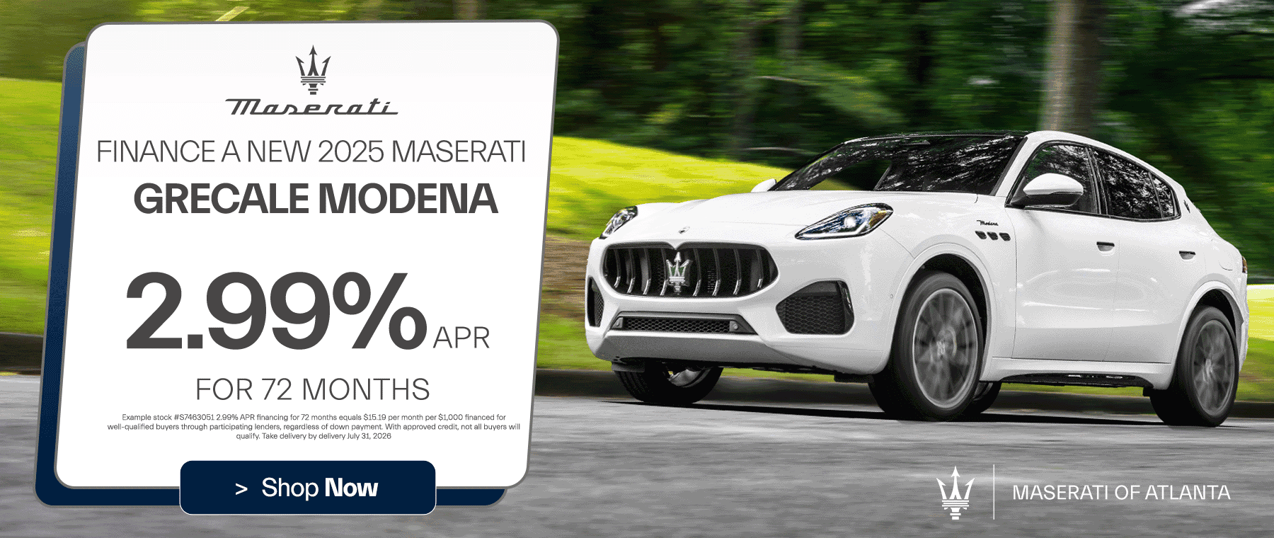 Maserati Atlanta Specials