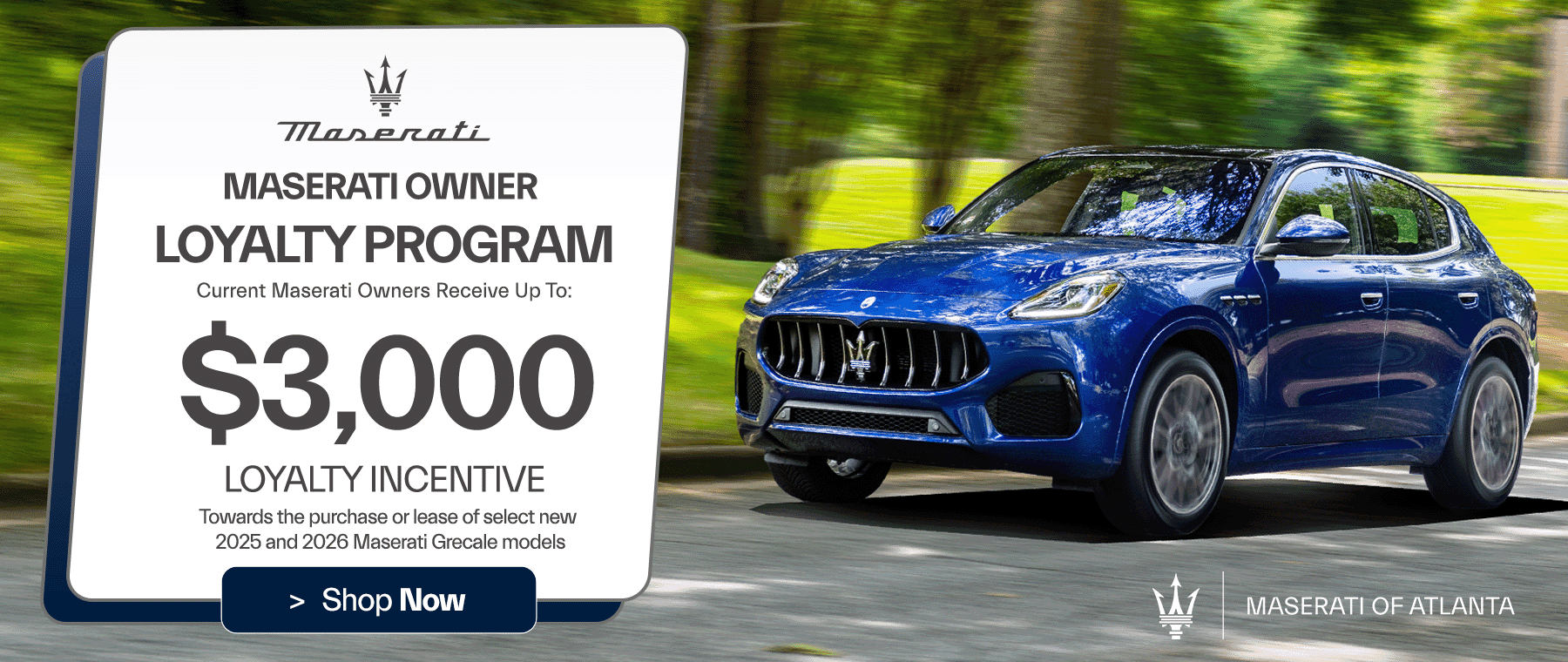 Maserati Atlanta Specials