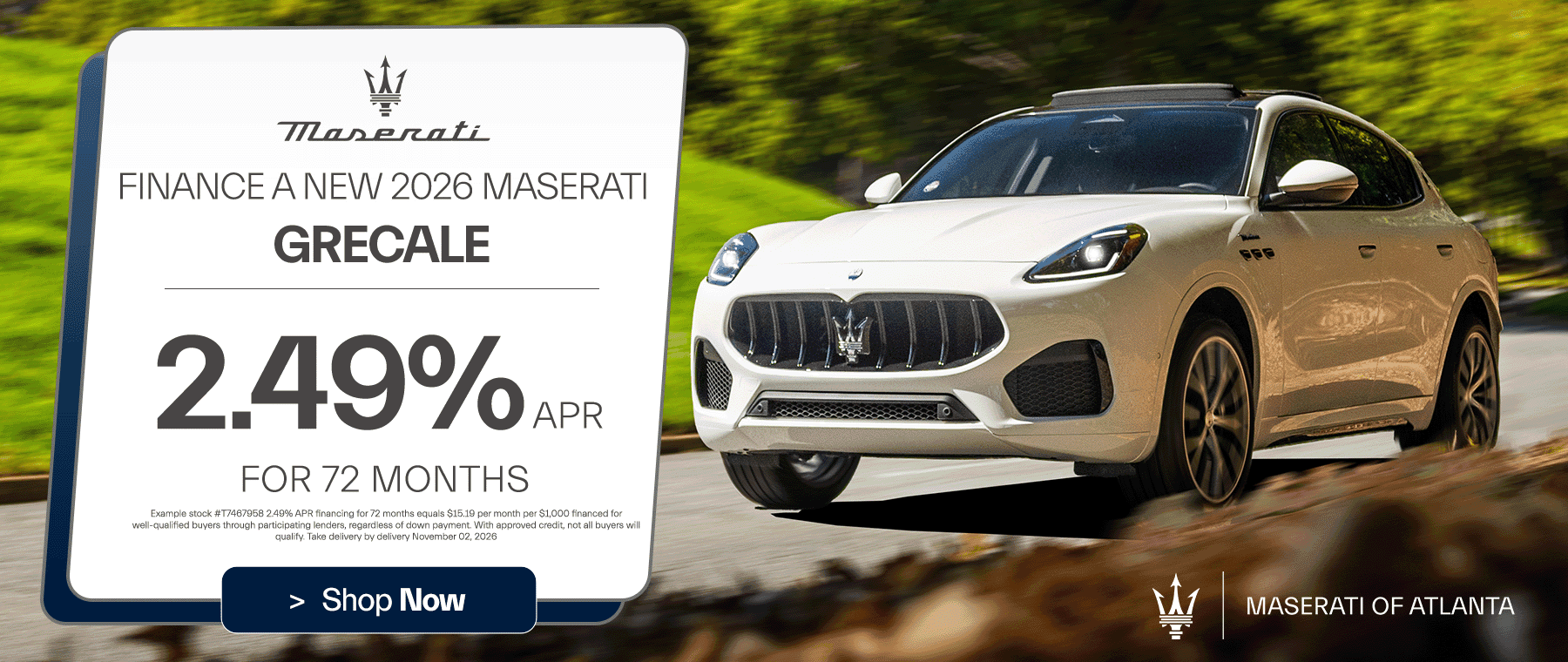 Maserati Atlanta Specials