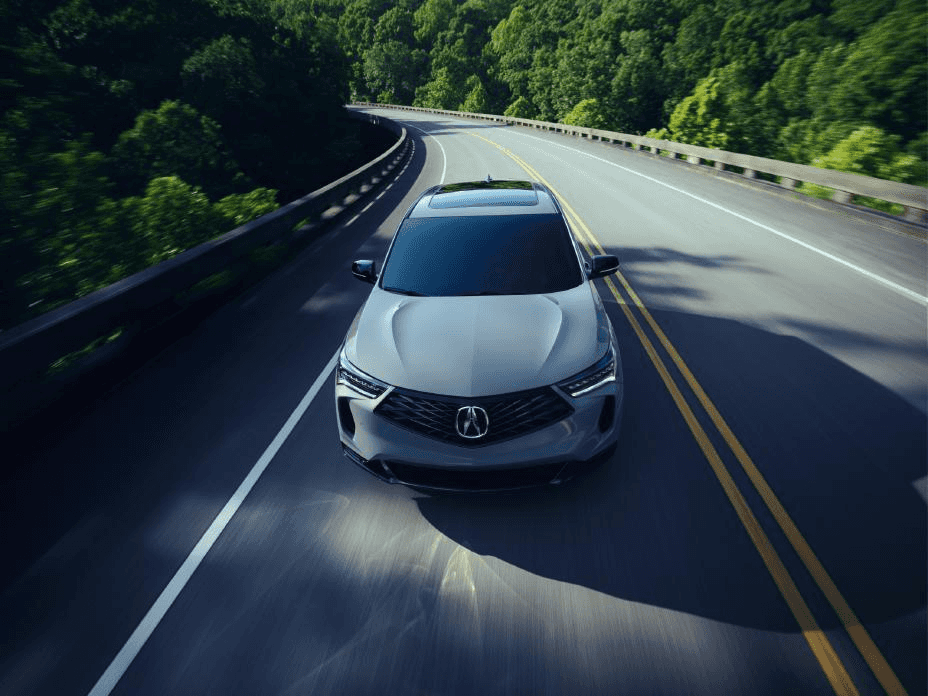Acura RDX driving on road