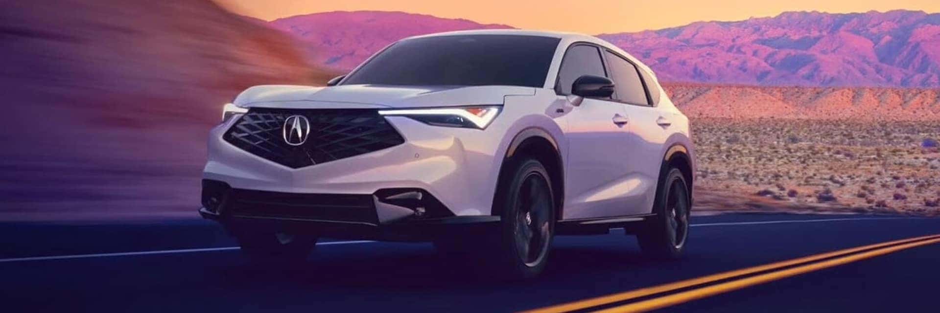 2026 acura adx driving on road