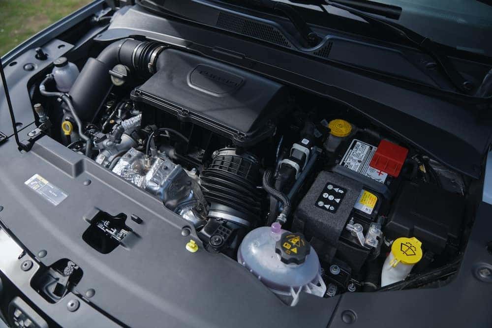 The 2025 Jeep Compass is powered by a standard 2.0-liter direct injection turbocharged inline four-cylinder engine that delivers best-in-class standard 200 horsepower and 221 lb.-ft. of torque paired with a standard eight-speed transmission. Jeep Active Drive 4x4 system standard on all Compass models.