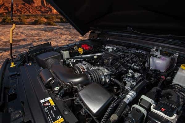 Engine of 2025 Jeep Gladiator Mojave X