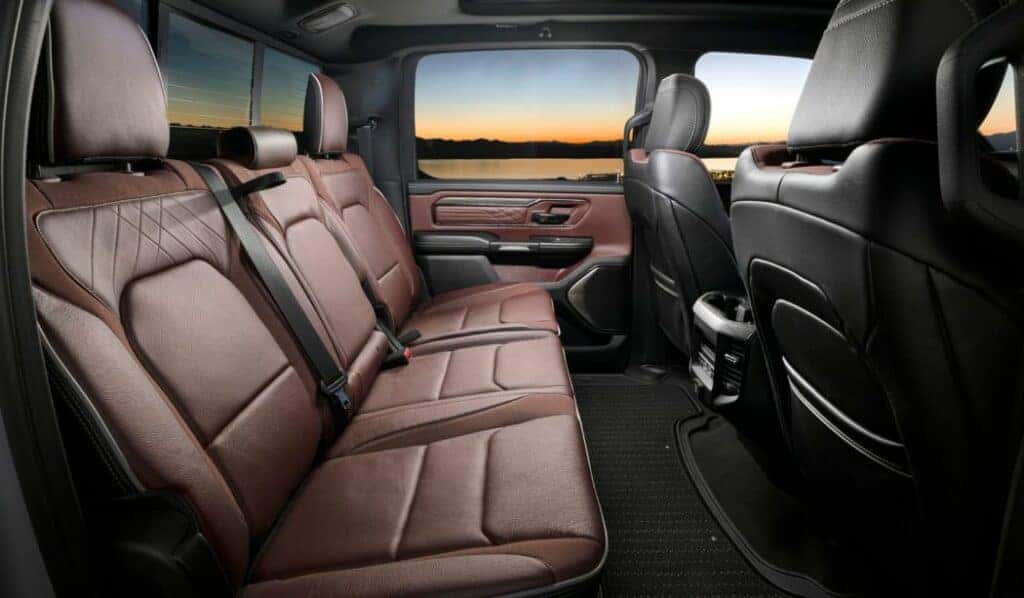2025 Ram 1500 Ramcharger rear seats