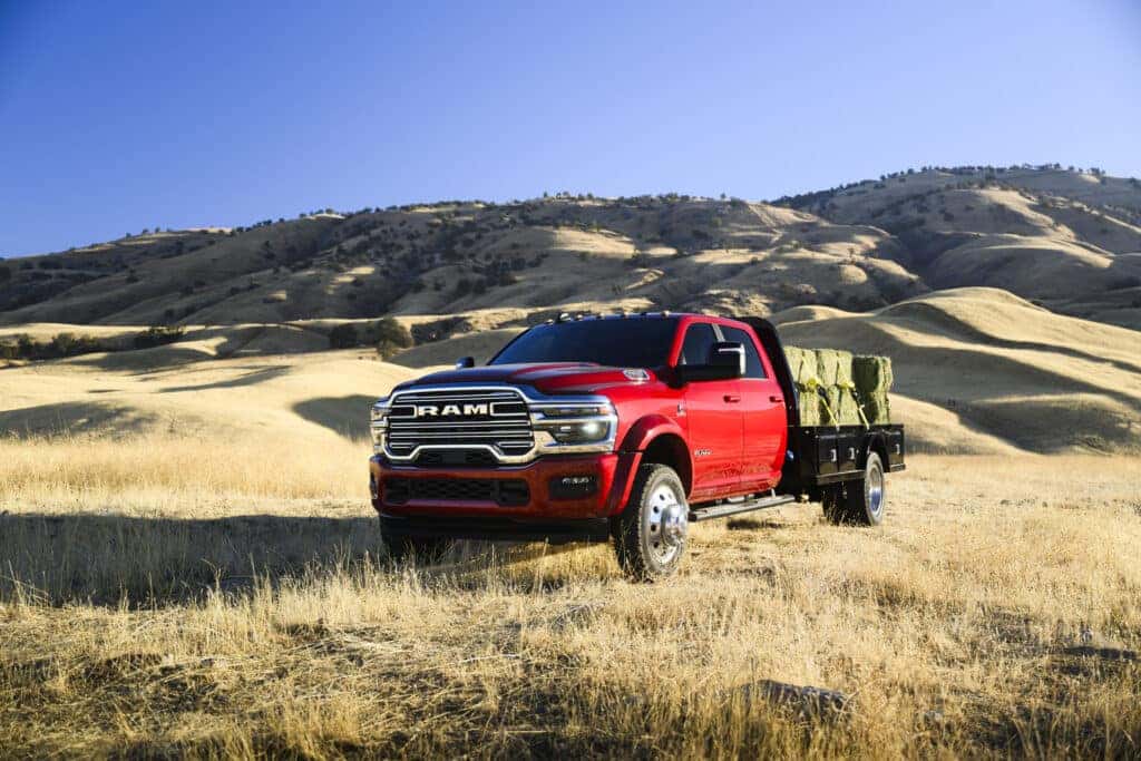 A 2025 Ram Chassis Cab work truck.