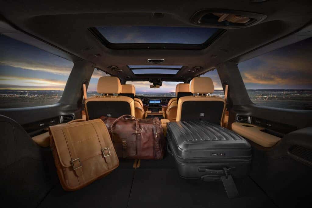 The 2025 Jeep Grand Wagoneer has plenty of storage space for everything.