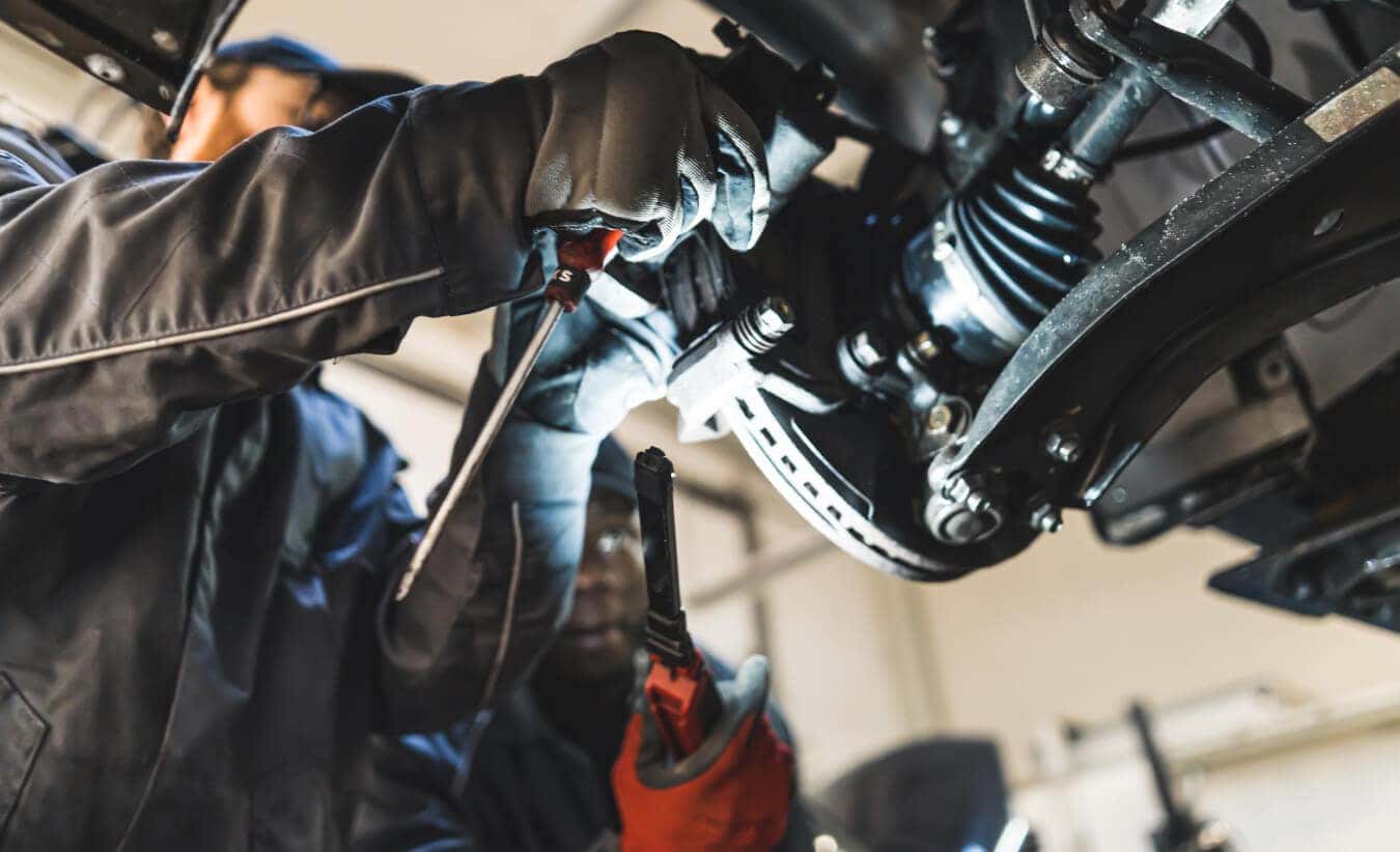 Isuzu F-Series Brake Inspection