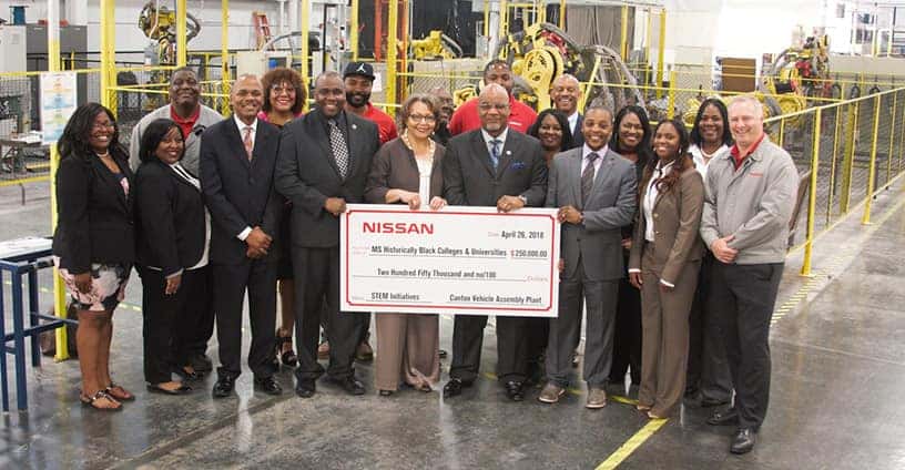 Nissan donates additional ,000 to Mississippi HBCU STEM programs