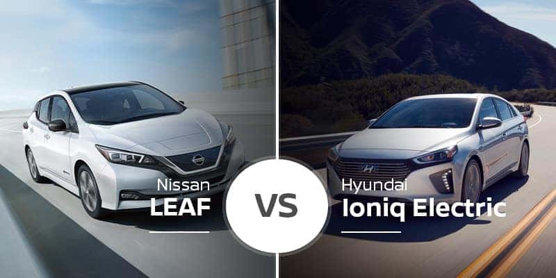 Aanvulling Snazzy Aannemer Nissan LEAF Vs. Hyundai Ioniq Electric | Nissan of Bradenton