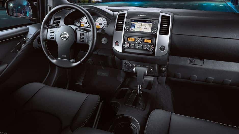 Interior Features of the New Nissan Frontier at Garber in Bradenton, FL