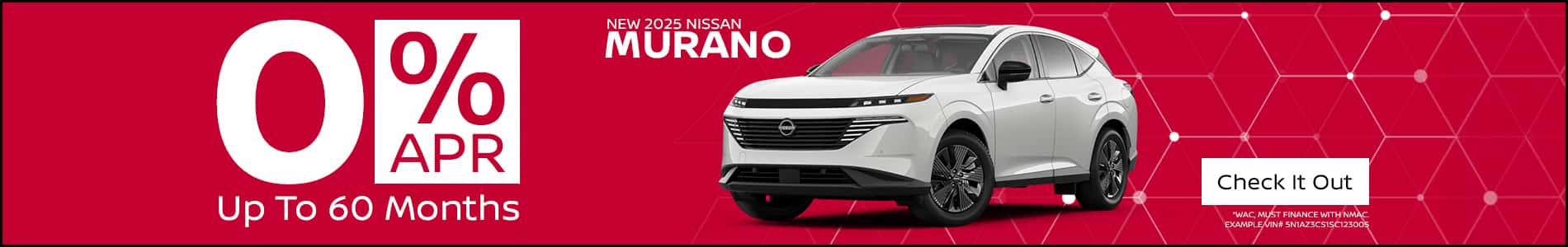 2025 Nissan Murano Promo