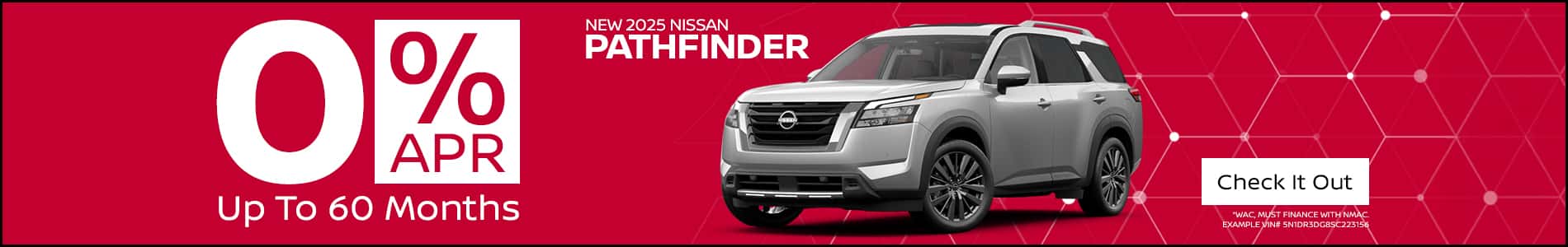 2025 Nissan Pathfinder Promo
