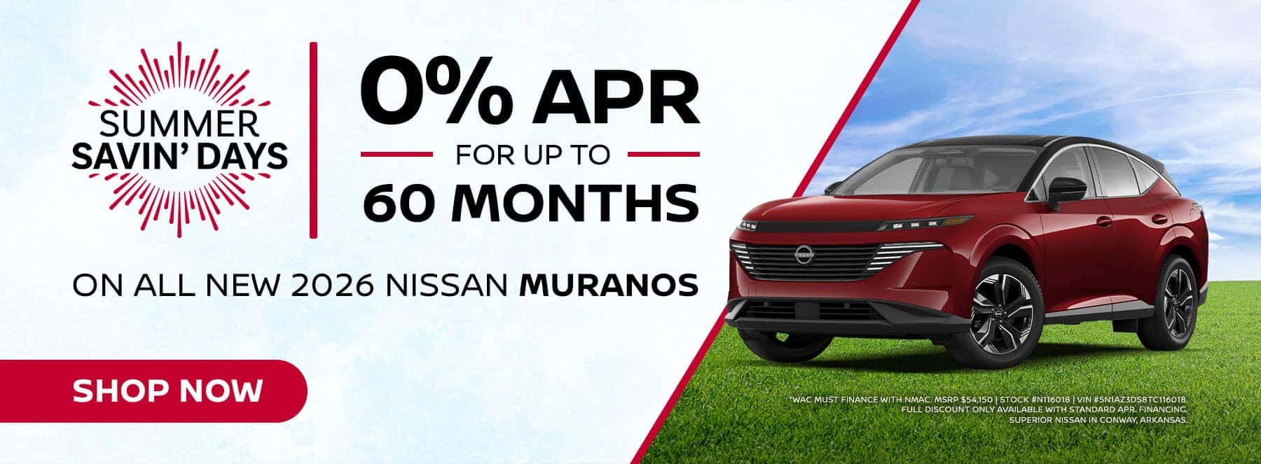 2026 Murano Promo