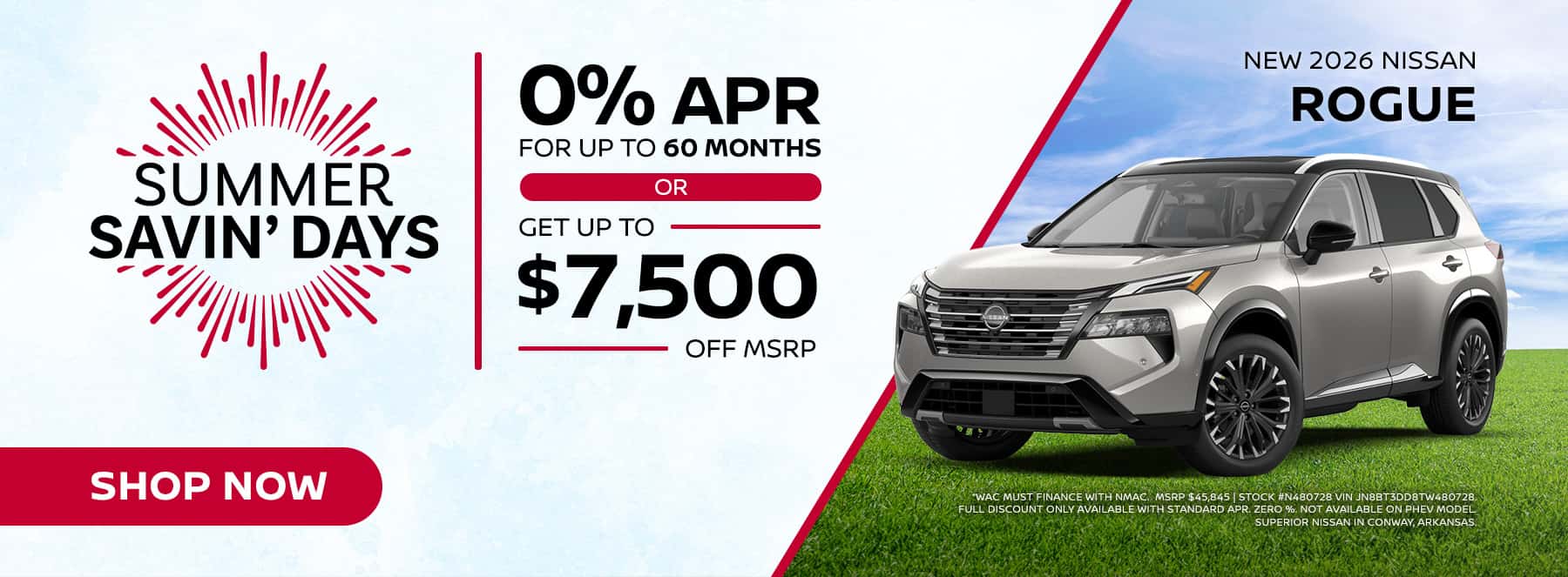 Nissan Lease Deals & Incentives Conway AR | North Little Rock