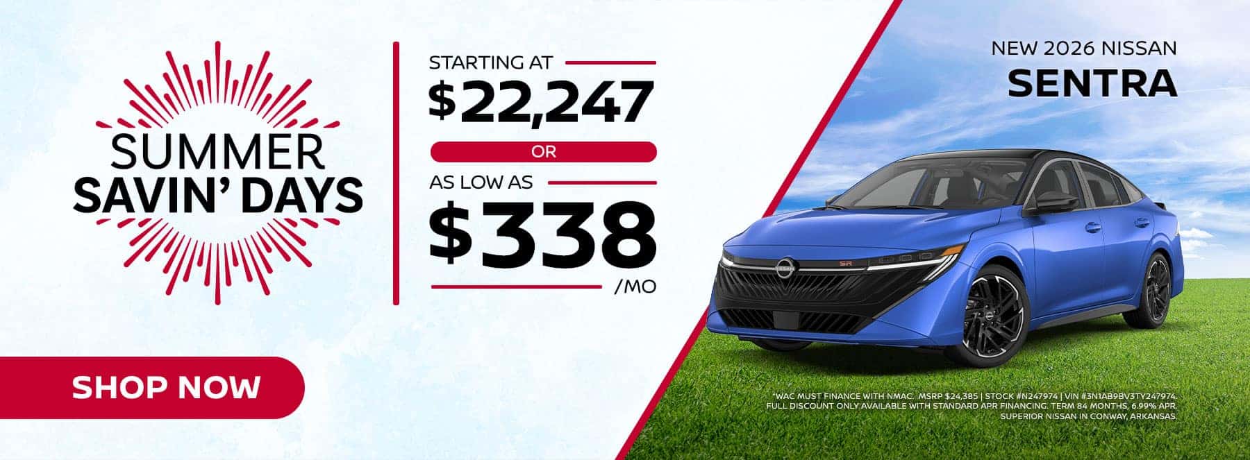 2026 Sentra Promo