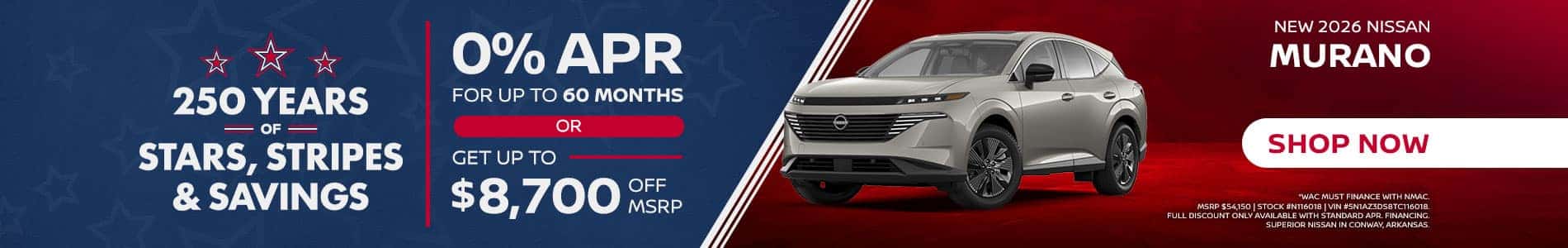 2026 Murano Promo