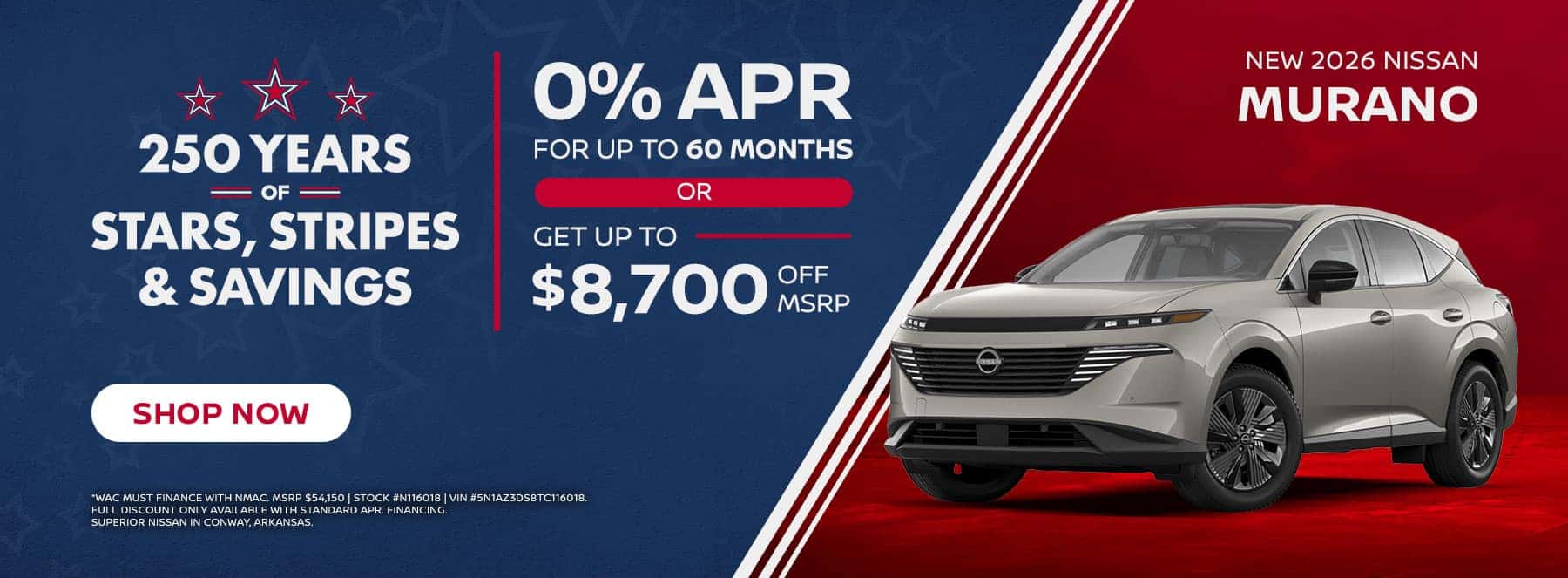 2026 Murano Promo