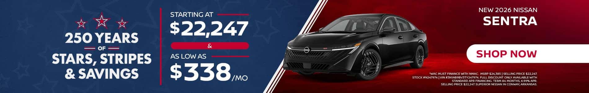 2026 Sentra Promo