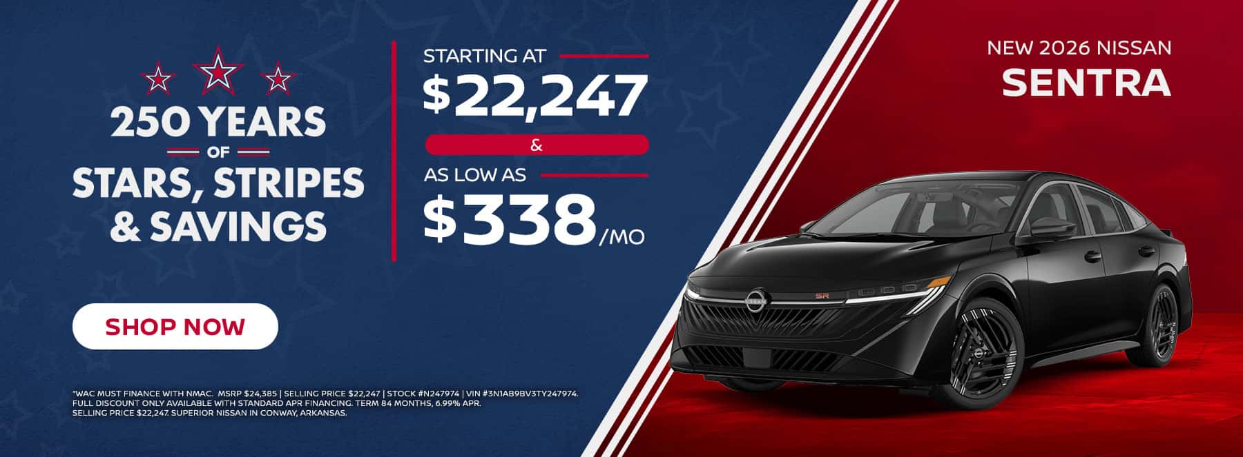2026 Sentra Promo