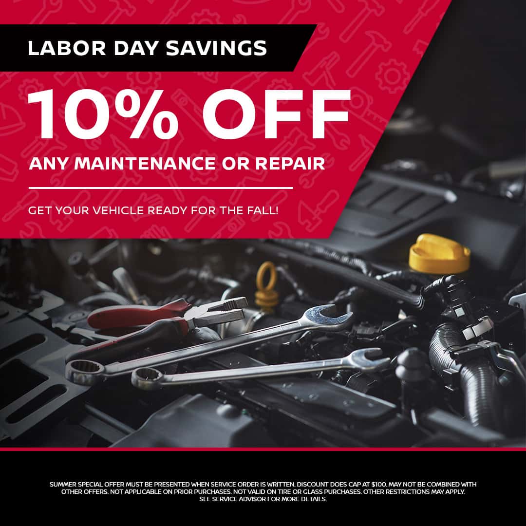 Labor Day Savings offer