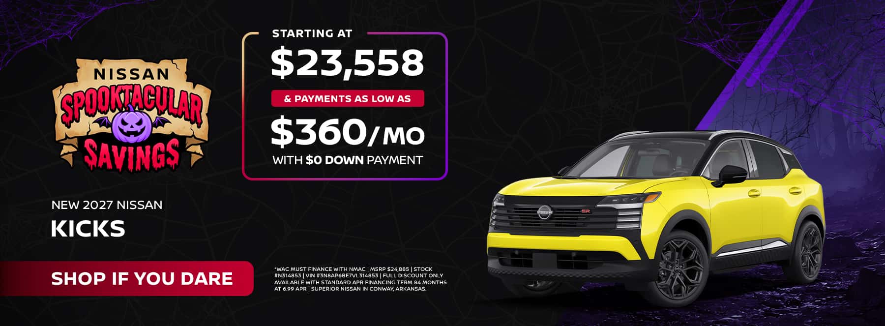 2026 Nissan Kicks Promo