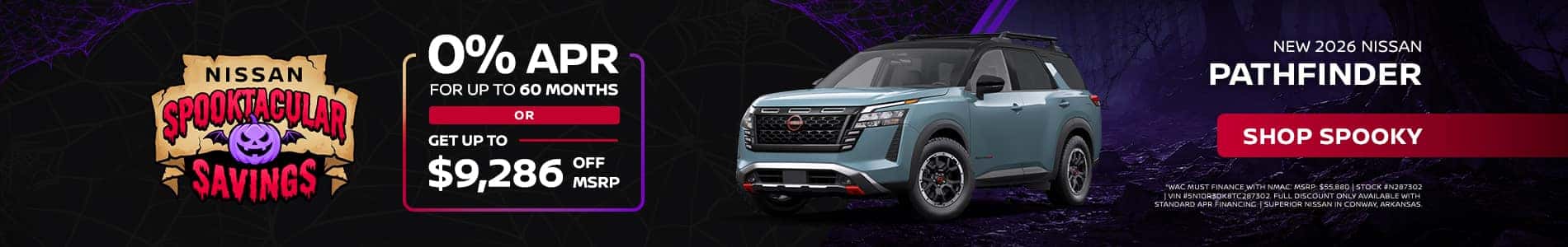 2026 Nissan Pathfinder Promo