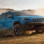 2019 Jeep Cherokee Blue Exterior Off-Road