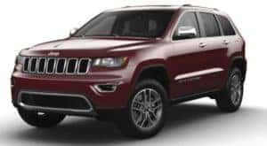A maroon 2022 Jeep Grand Cherokee WK is facing left.