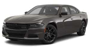 A grey 2020 Dodge Charger SXT is shown facing left.