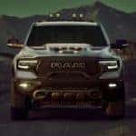 A silver 2022 Ram 1500 TRX is shown from the front.