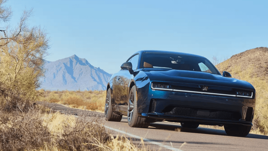 Exterior of a 2025 Dodge Charger Daytona