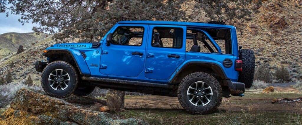 Exterior of a 2025 Jeep Wrangler 4xe