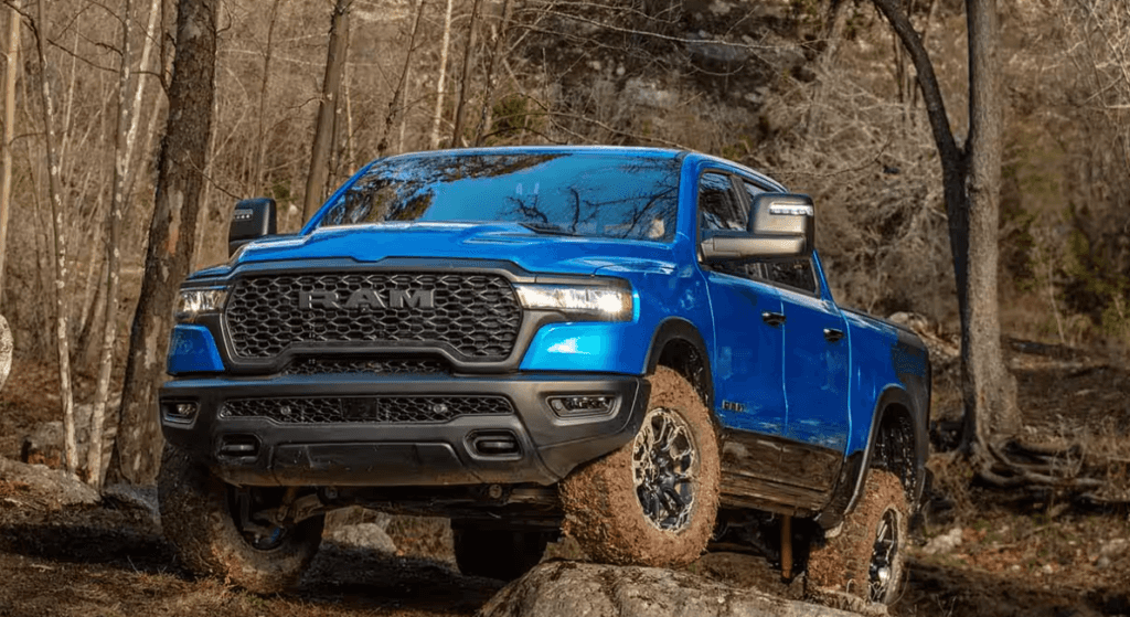 Exterior of a 2025 RAM 1500 Rebel X