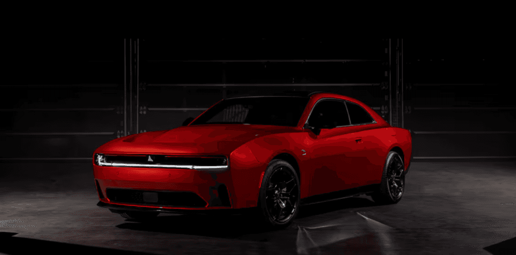 Exterior of a Dodge Charger Daytona