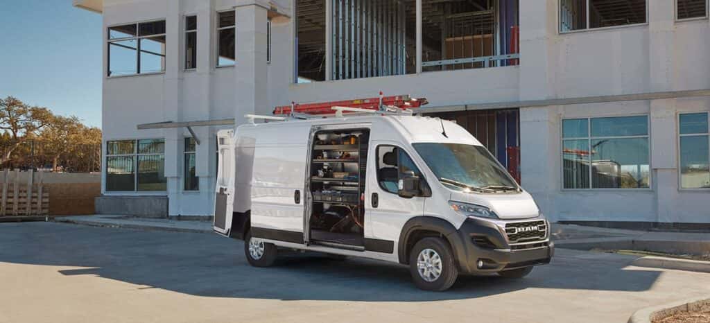 Exterior of a 2026 RAM ProMaster