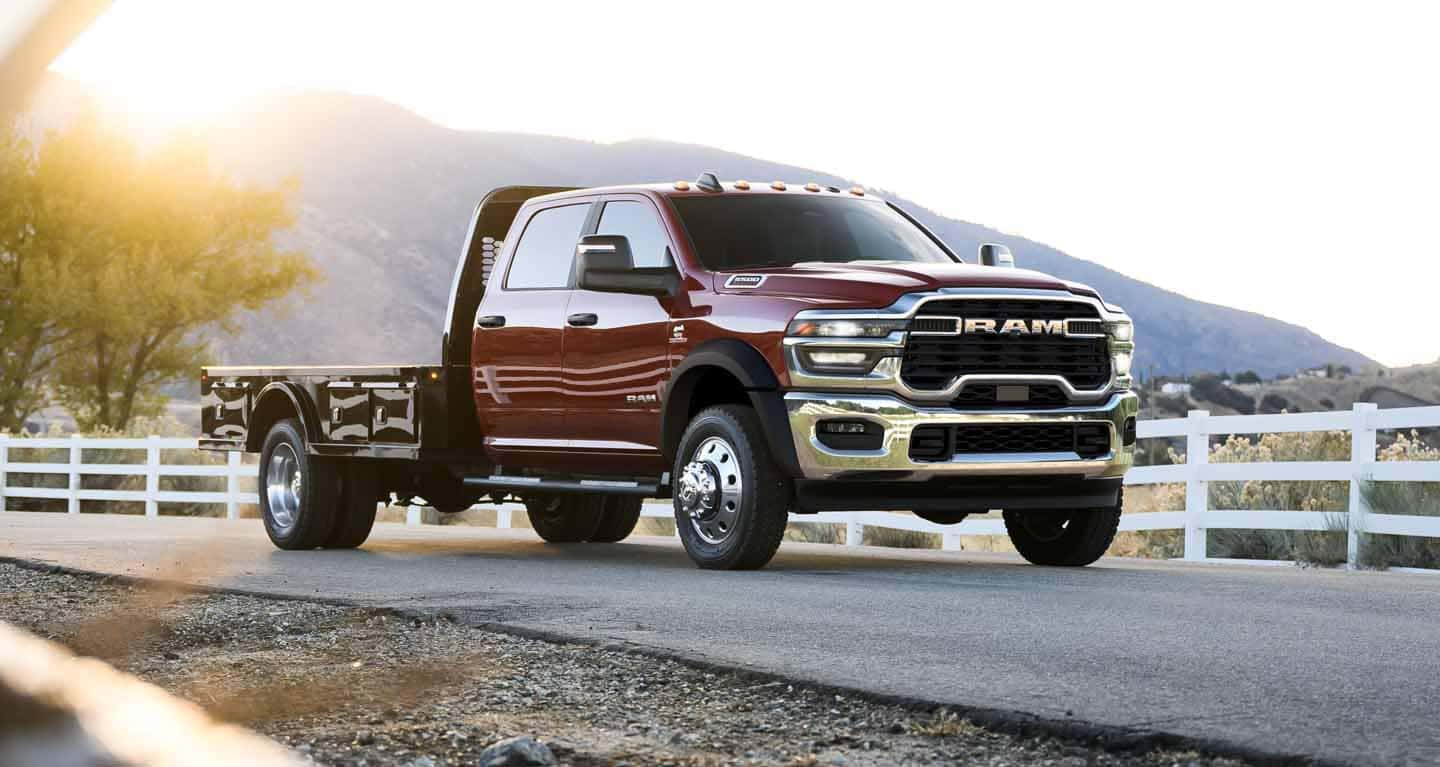 Exterior of a 2026 RAM 3500 Chassis Cab