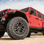 The Jeep Wrangler, one of the American-made Jeep models