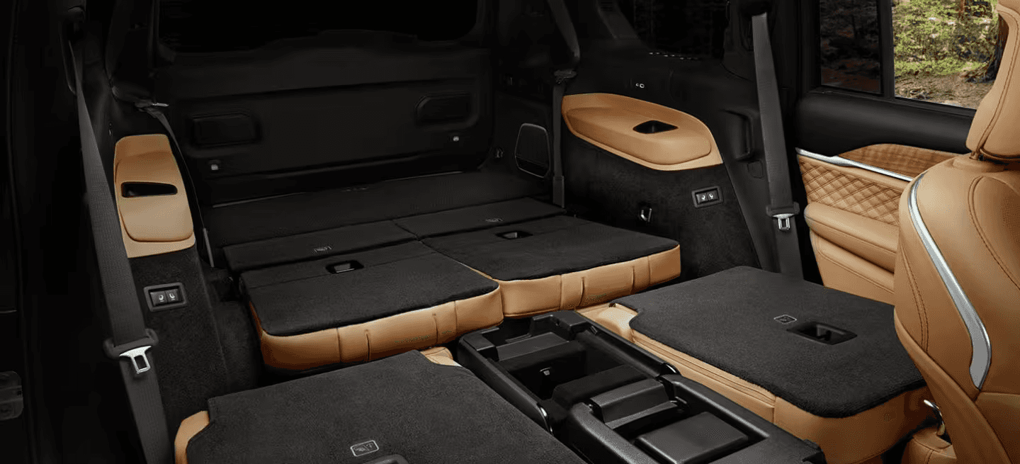 The interior cargo area of the 2026 Jeep Grand Cherokee