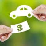 Exchanging cash and keys as part of trading in your car