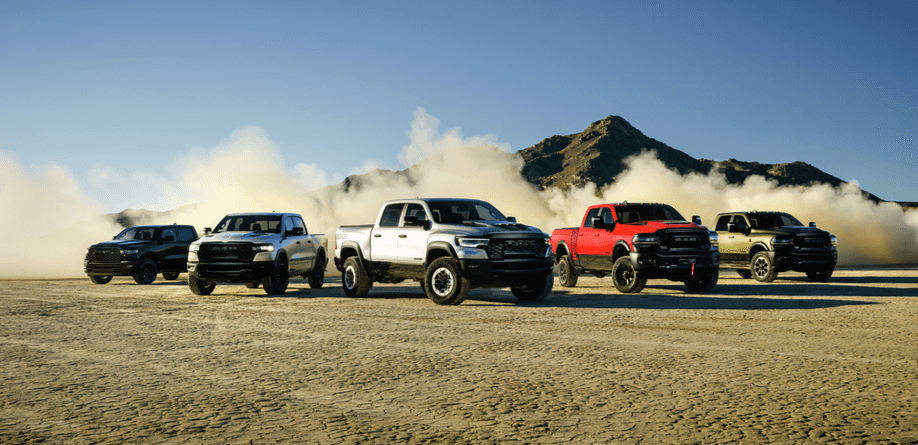 RAM Off Road Lineup 