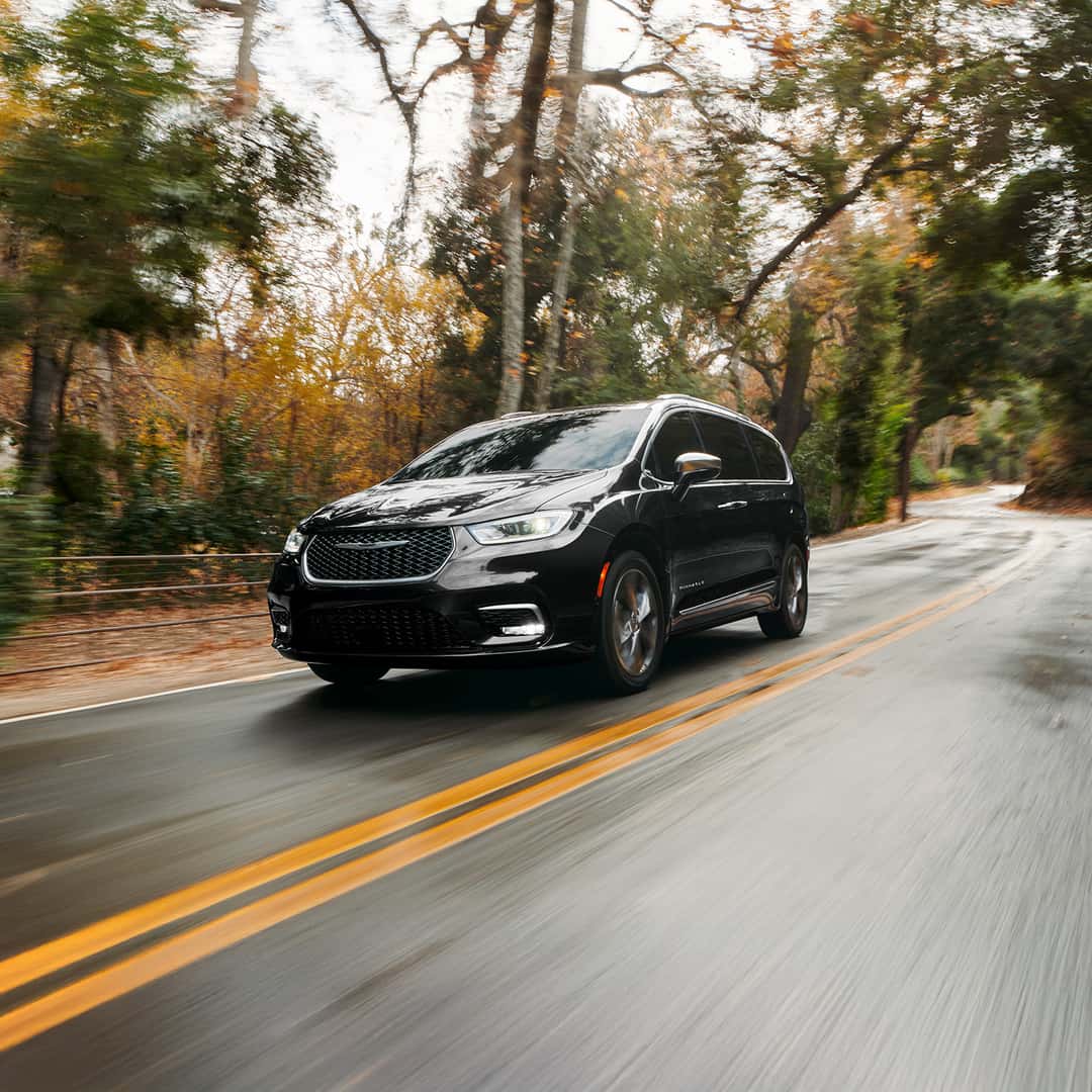 The Chrysler Pacifica, one of the top family cars on our lot