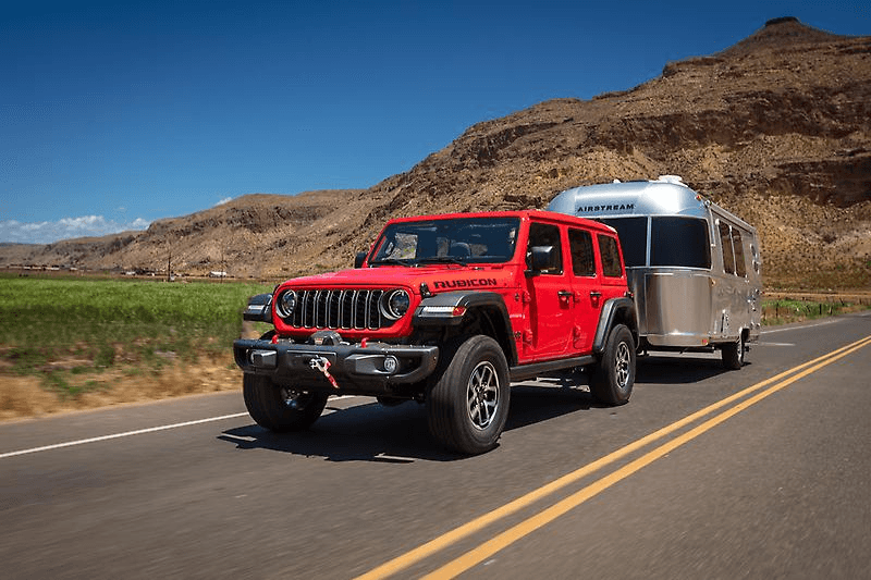 2026 Jeep Wrangler Towing Large RV