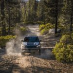 The Jeep Compass, a model similar to the Jeep Renegade