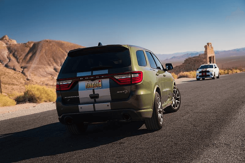 2027 Dodge Durango on the road