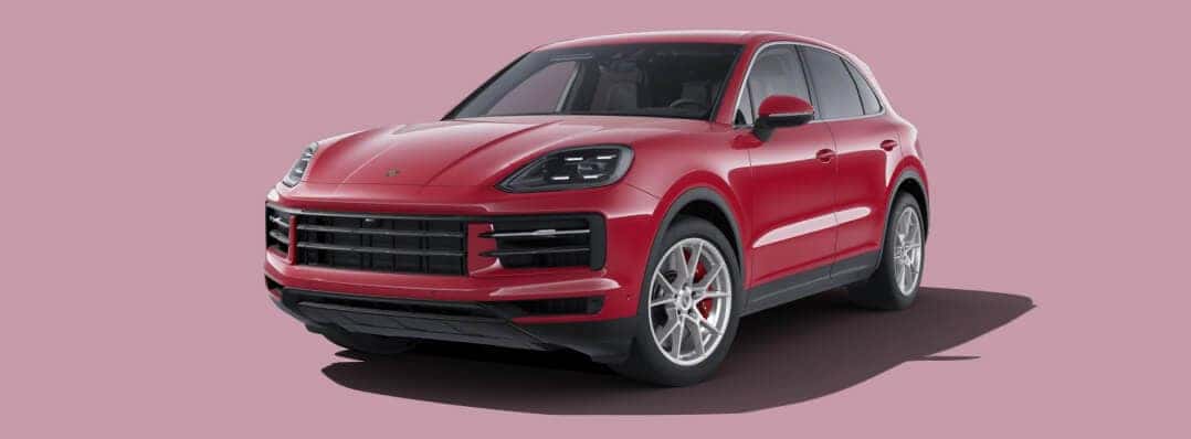 Porsche Carmine Red